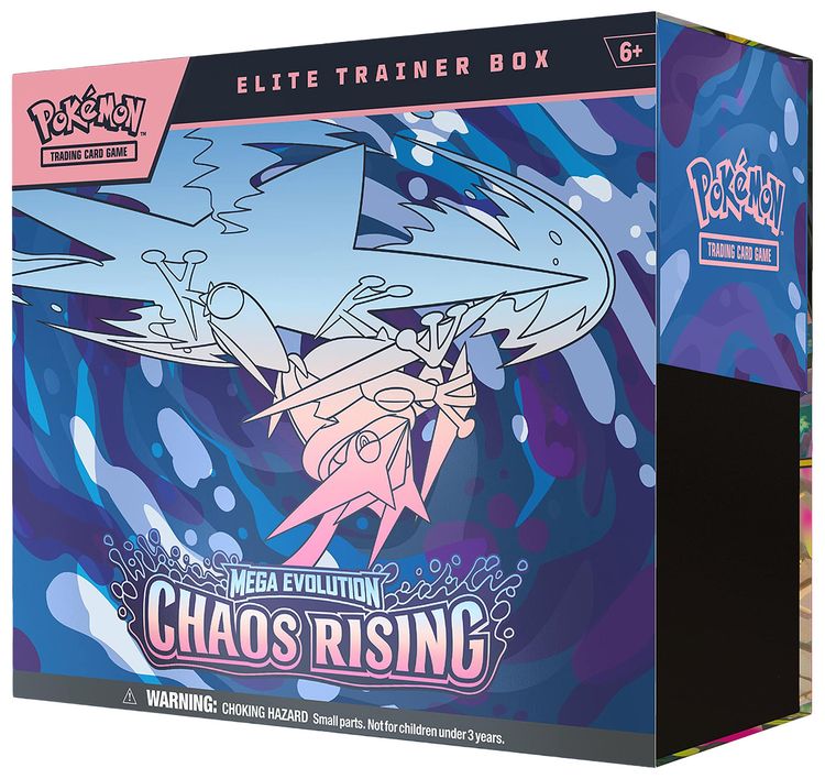 Pokemon Mega Evolution Chaos Rising Elite Trainer Box   Shrink