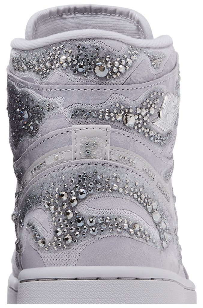Swarovski x Wmns Air Jordan 1 High OG Vast Grey
