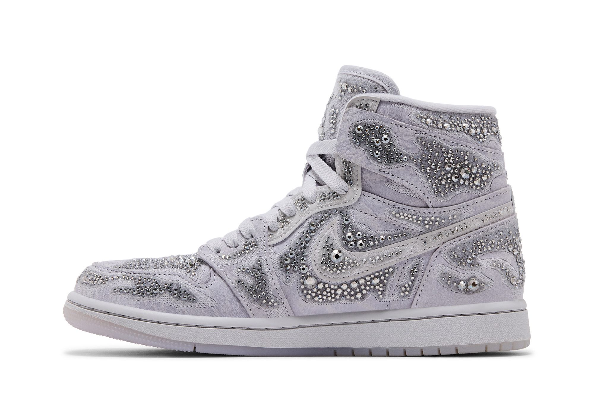 Buy Swarovski x Wmns Air Jordan 1 High OG 'Vast Grey' - HF6248 002