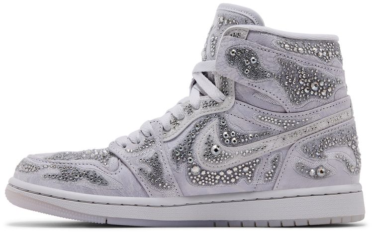 Swarovski x Wmns Air Jordan 1 High OG Vast Grey