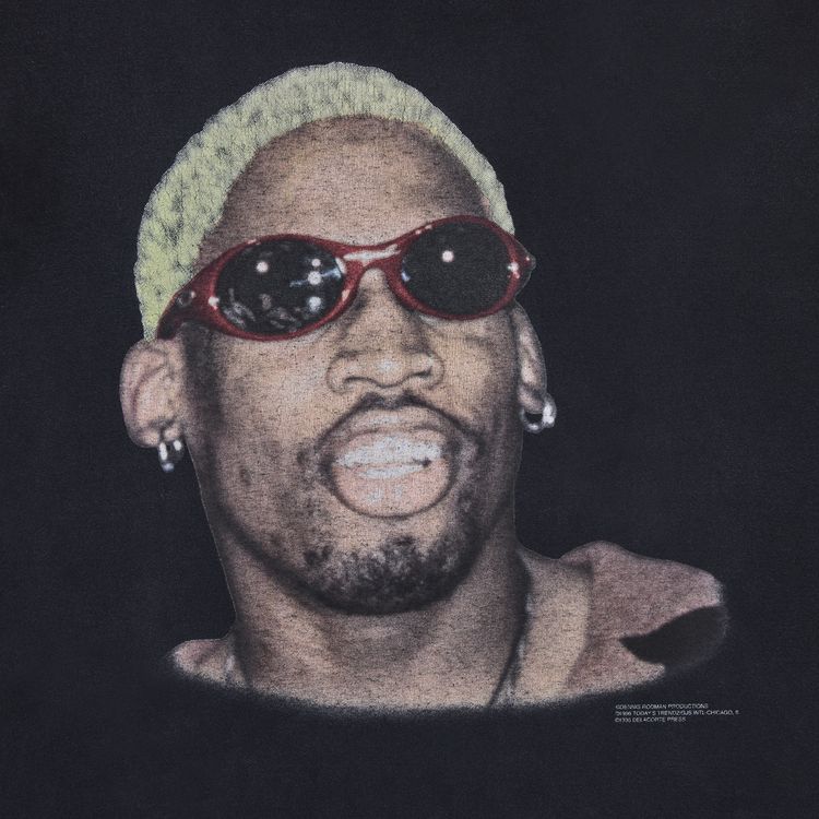 Vintage Dennis Rodman T Shirt Black