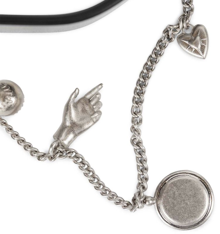 Ann Demeulemeester Charis Charms Belt Black