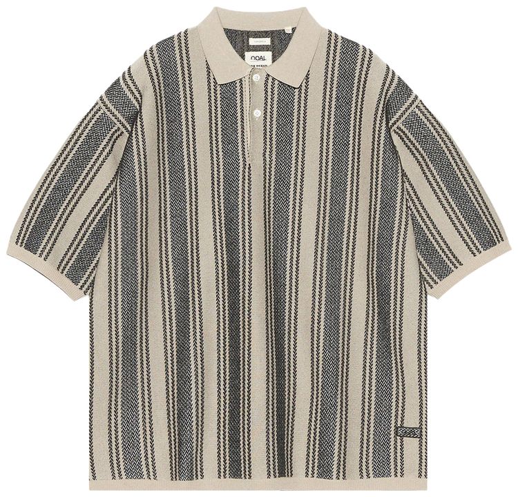 nanamica Knit Polo Sweater Charcoal