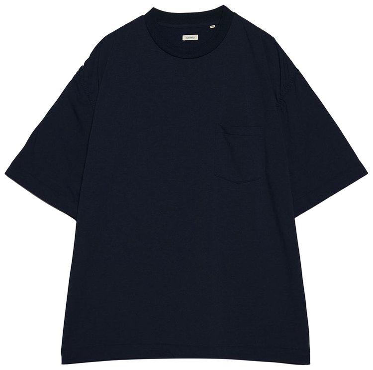 nanamica Polyester Jersey Pocket Tee Dark Navy