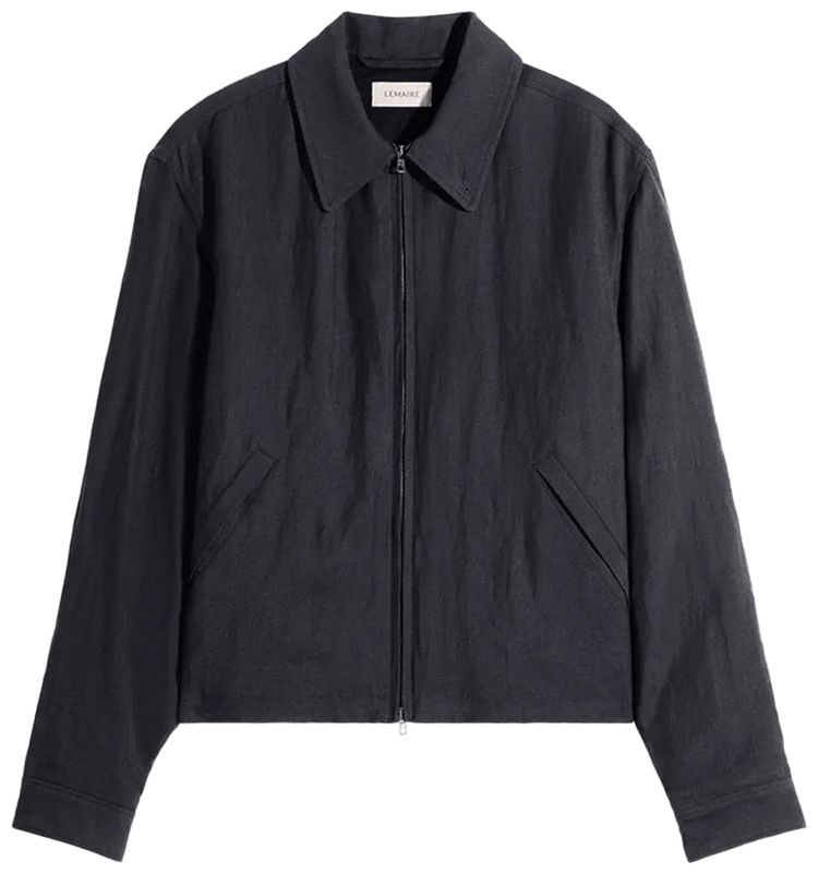 Lemaire Short Blouson Ash Black
