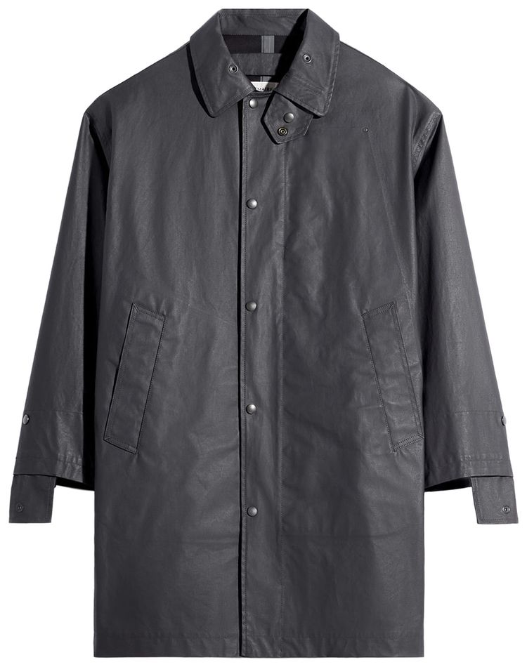 Lemaire Raincoat Slate Black