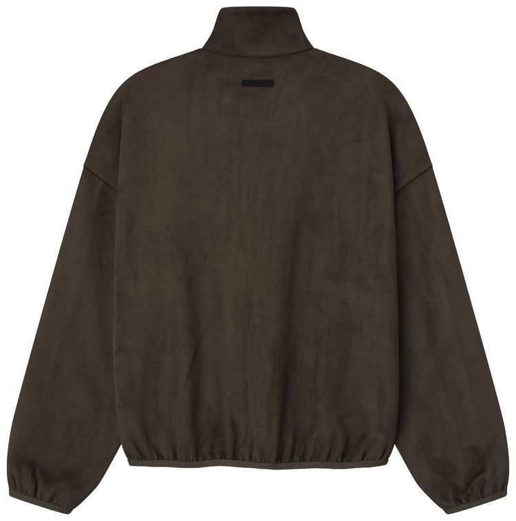 Fear of God Essentials Signature Modern Track With Piping Jacket Brown