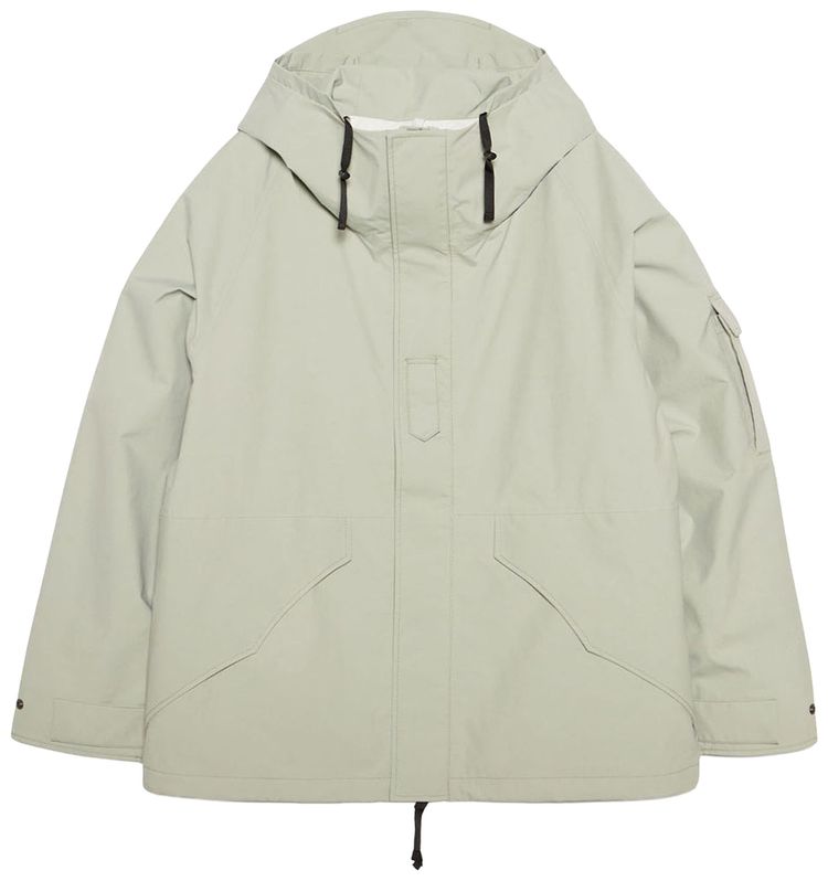 nanamica 2L Nylon GORE TEX Cruiser Jacket Harbor Grey