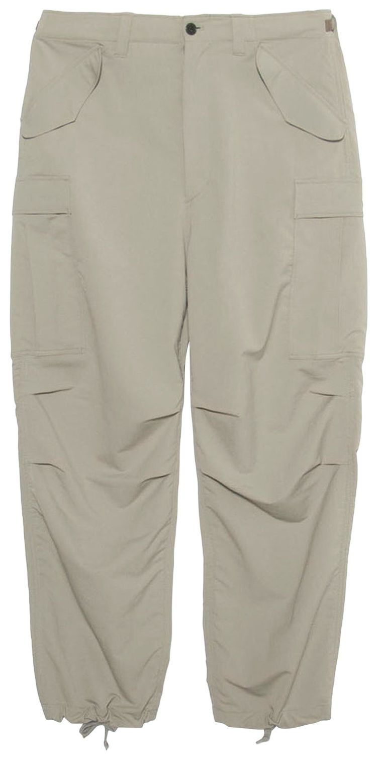 nanamica Alphadry Field Cargo Pants Light Khaki