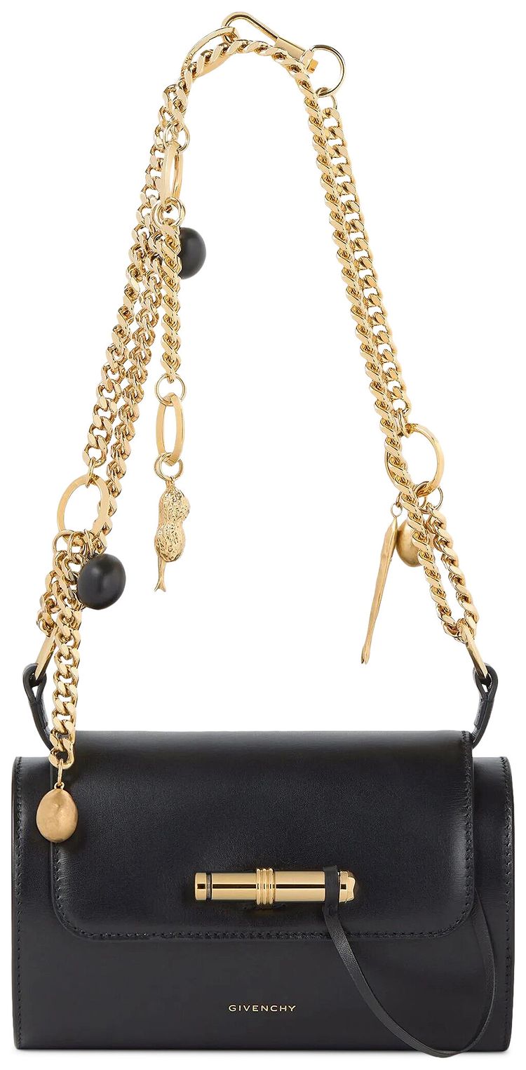 Givenchy Pout Small Flap With Strap Bag Black