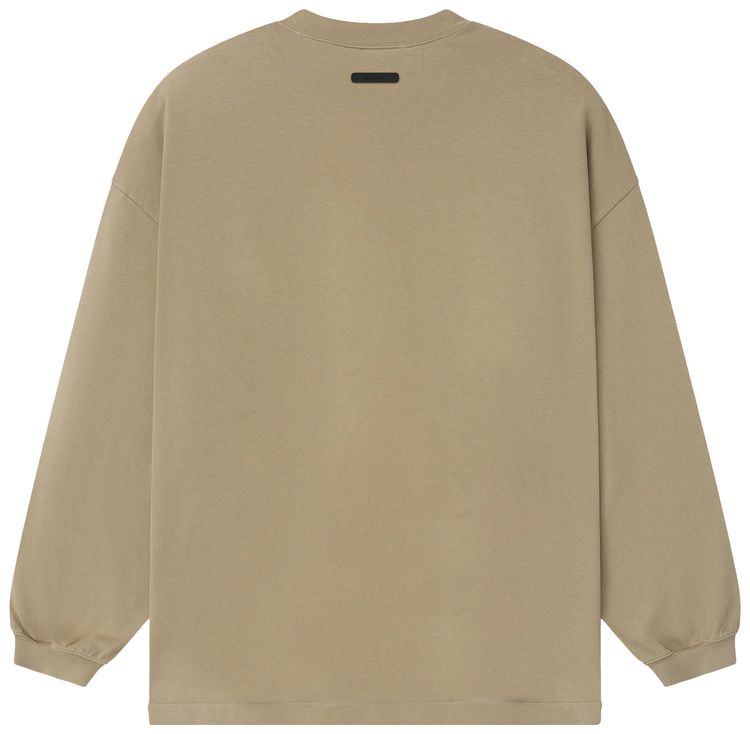 Fear of God Essentials 90s Long Sleeve Tee Faded Dune