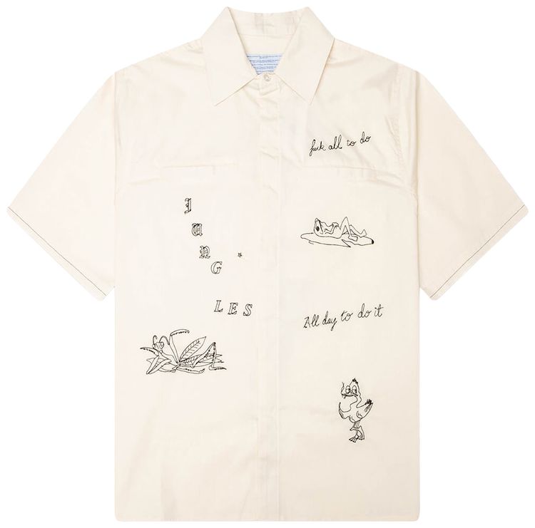 Jungles Fuck All Button Up Birch