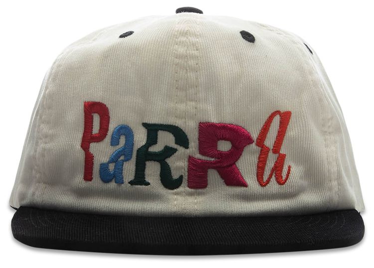 Parra Error Logo 6 Panel Hat Off White
