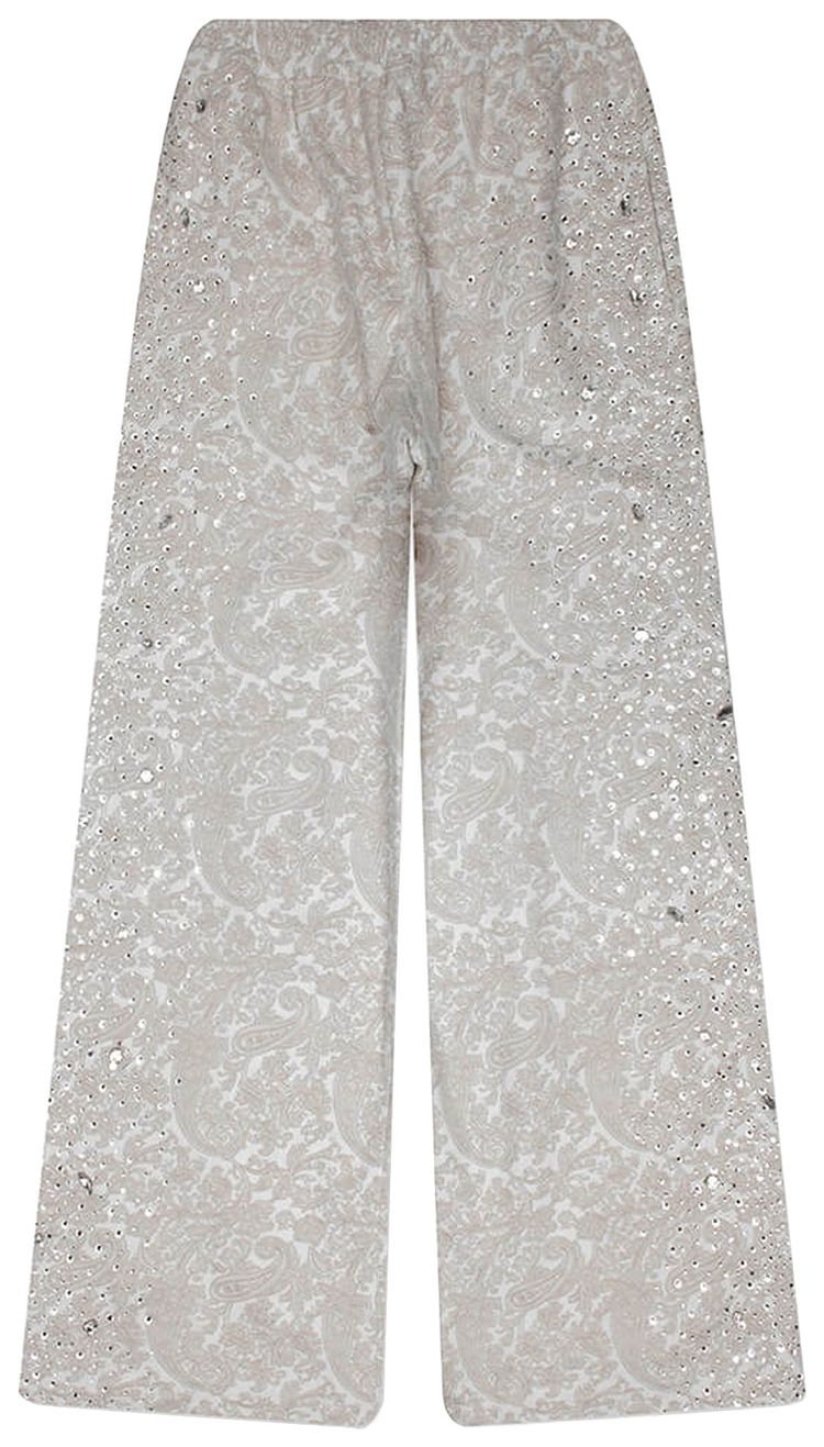 Birth Of Royal Child Cashew Blossom Sweatpants White