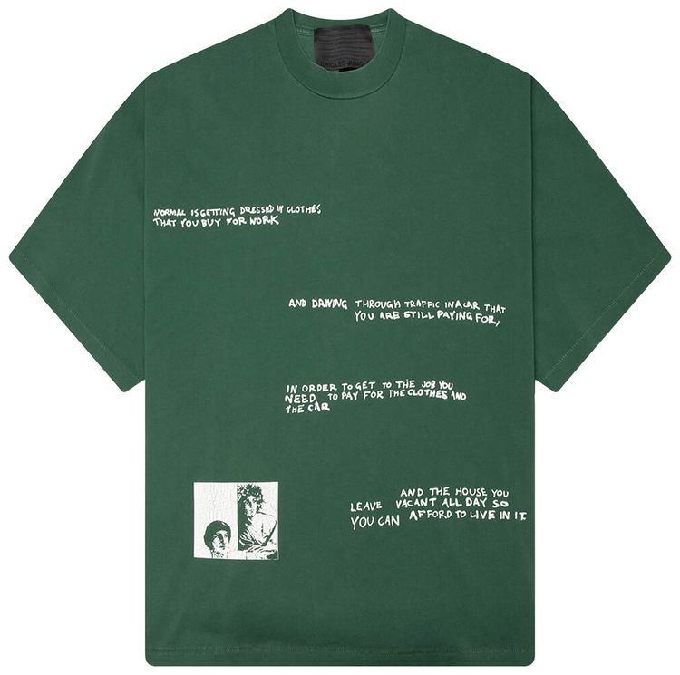 Jungles Normality Tee Vintage Green