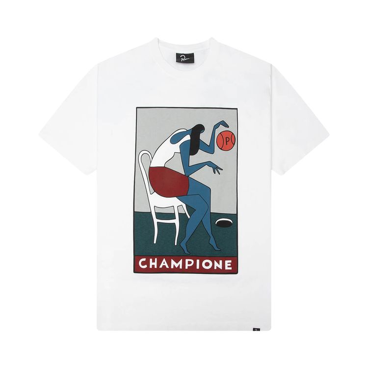 Parra Champione T Shirt White
