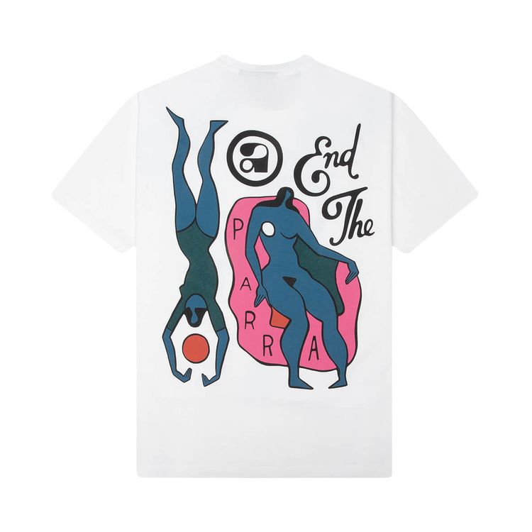 Parra End The Loungechair T Shirt White