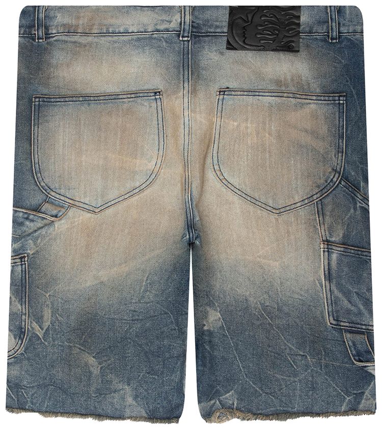 Hellstar Carpenter Jorts Blue