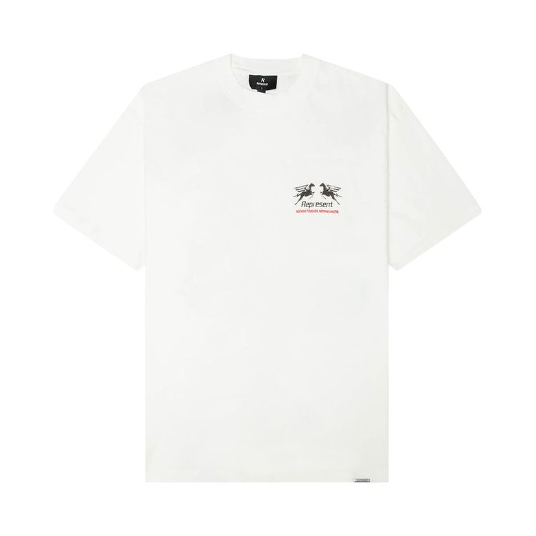 Represent Clo 24 Hour Service T Shirt Flat White