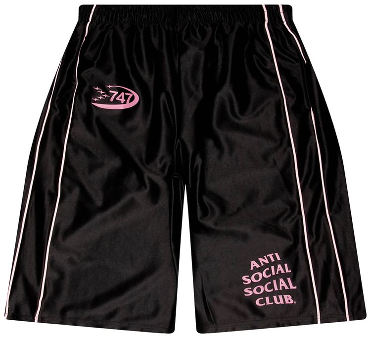 Anti Social Social Club Pickup Shorts Black