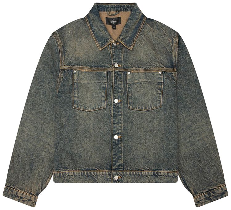 Represent Clo Denim Trucker BlueCream