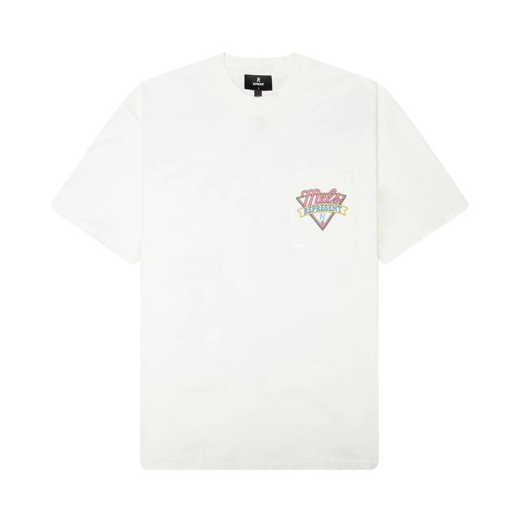 Represent Clo x Mels Diner T Shirt Flat White