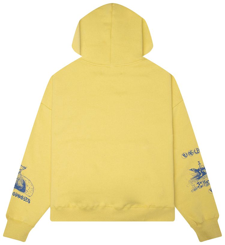 Jungles Already In Heaven Hoodie Yellow