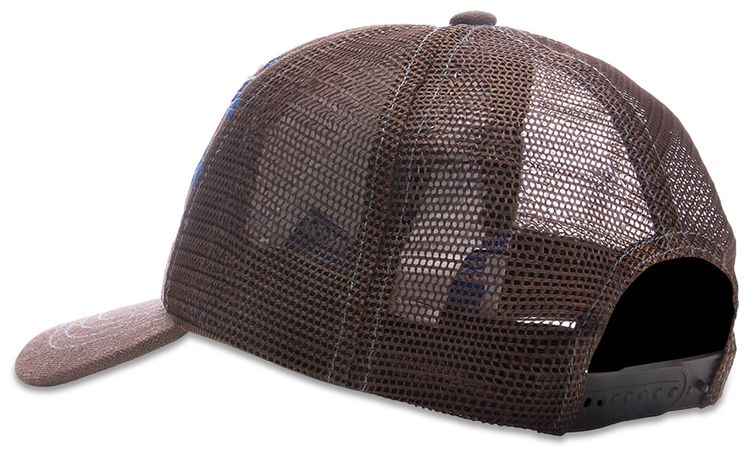 Jungles Heaven Trucker Cap Brown Denim