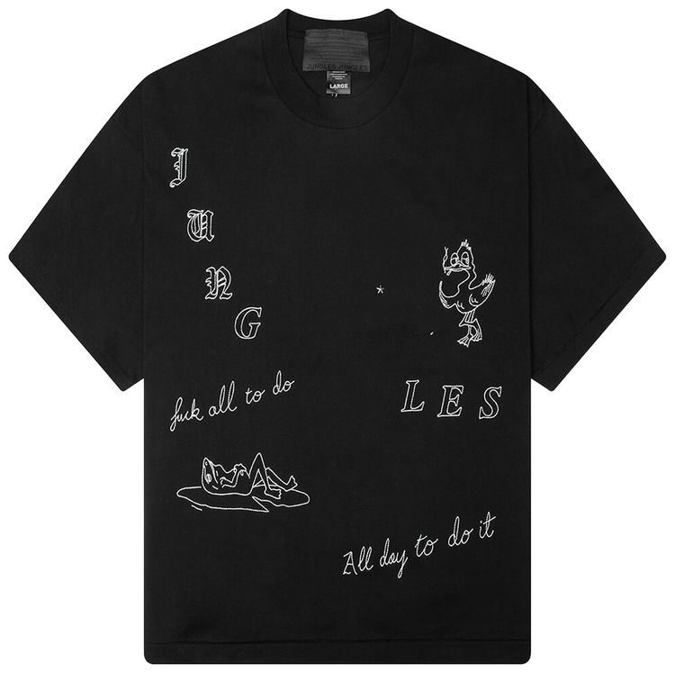 Jungles All Day Tee Black