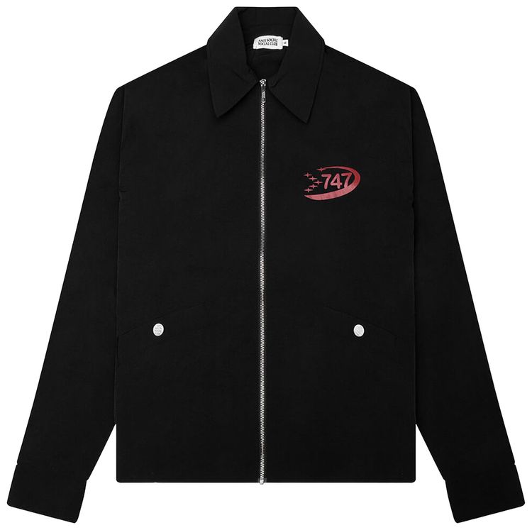 Anti Social Social Club Coaches Jacket Black