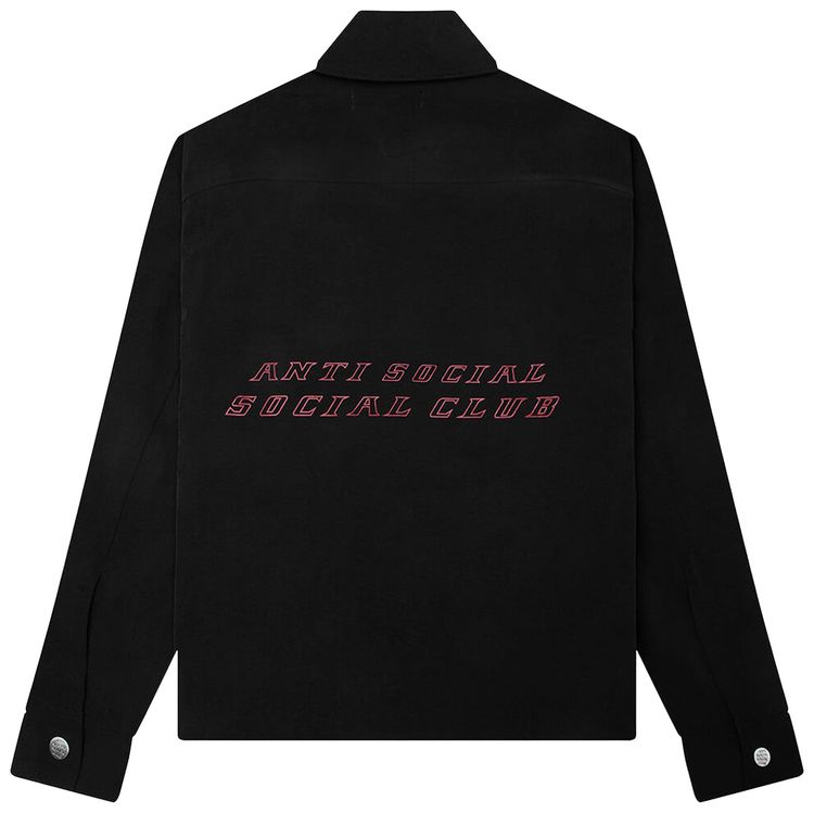 Anti Social Social Club Coaches Jacket Black