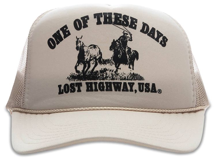 One Of These Days Lost Highway Trucker Tan