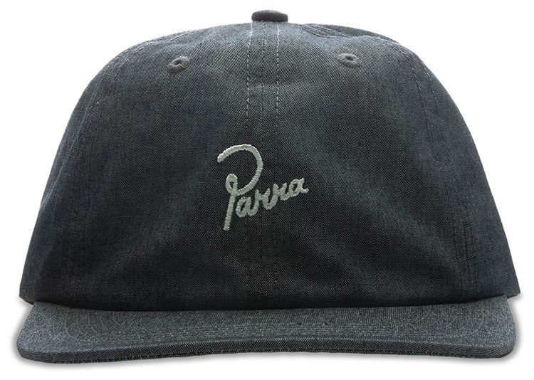 Parra Signature 6 Panel Hat Black