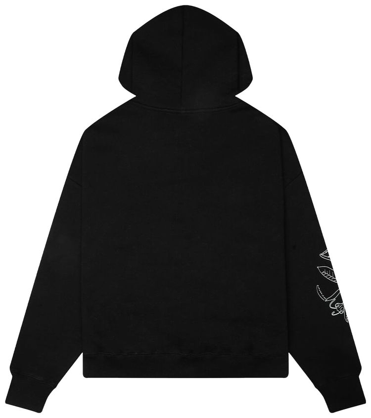 Jungles Fuck All To Do Zip Hoodie Black