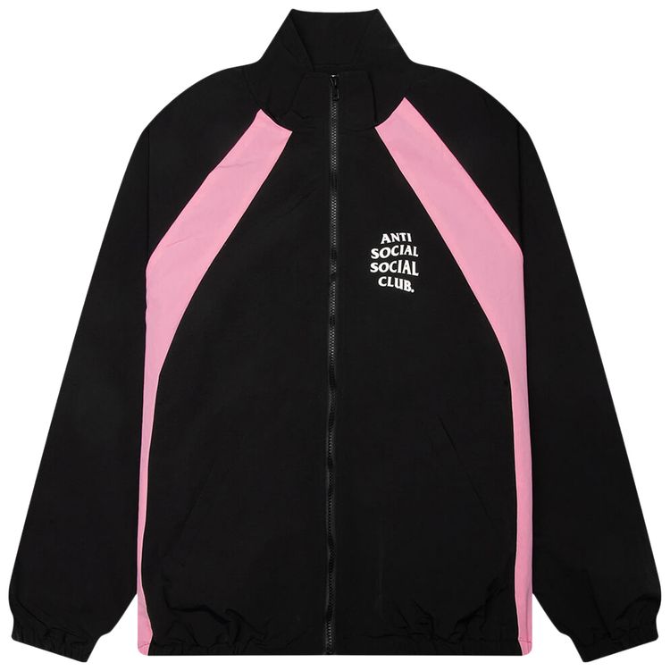 Anti Social Social Club Track Jacket BlackPink