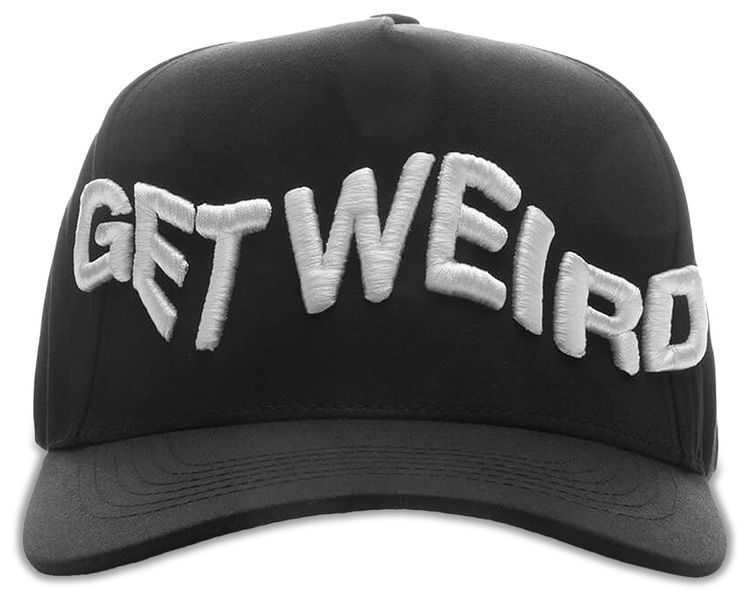 Anti Social Social Club 3D Get Weird Hat Black