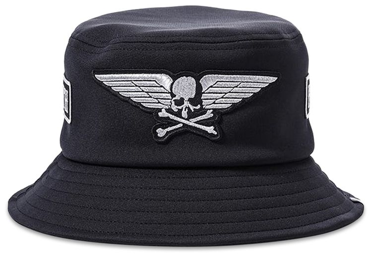 Mastermind Japan Patched Bucket Hat Black