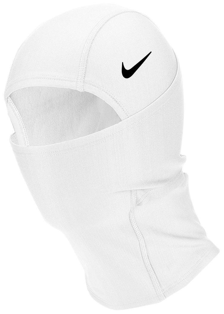 Nike Pro Hyperwarm Hood Balaclava WhiteBlack