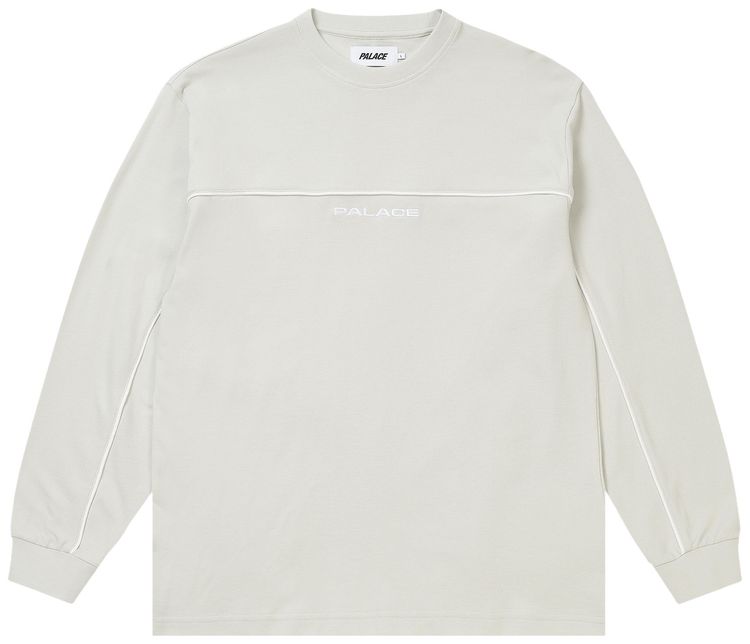 Palace Run It Long Sleeve Concrete Grey