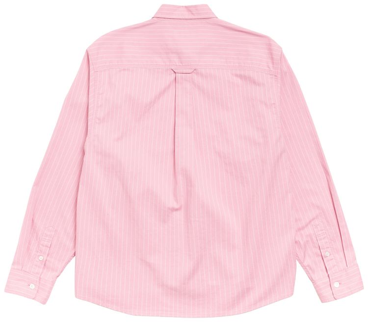 Stussy Oxford Shirt Pink Stripe