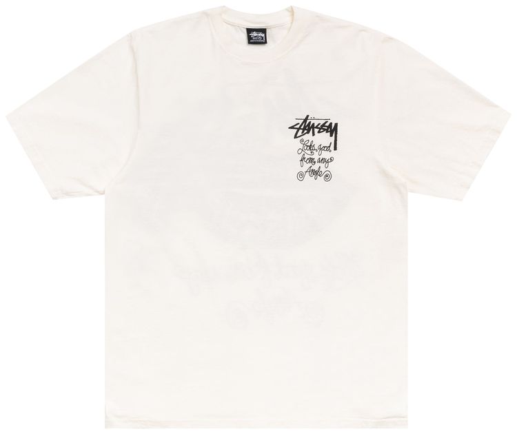 Stussy Any Angle Tee Pigment Dyed Natural