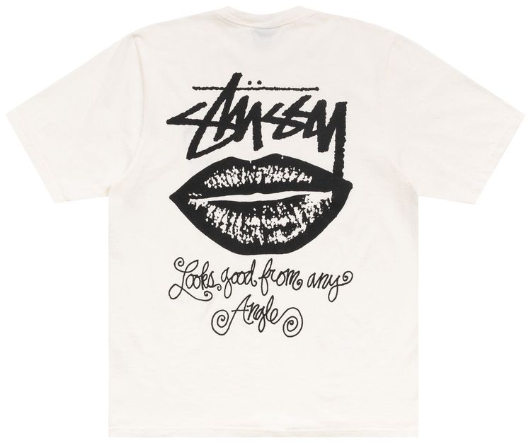 Stussy Any Angle Tee Pigment Dyed Natural