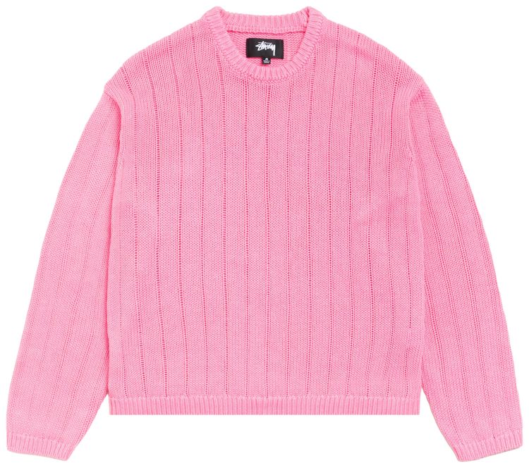 Stussy Buana Logo Sweater Pink