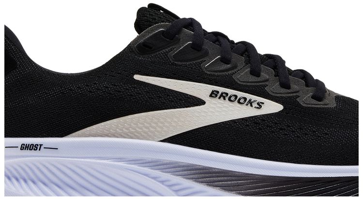 Brooks Ghost 17 Black Grey White