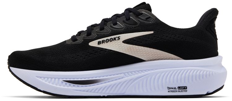 Brooks Ghost 17 Black Grey White