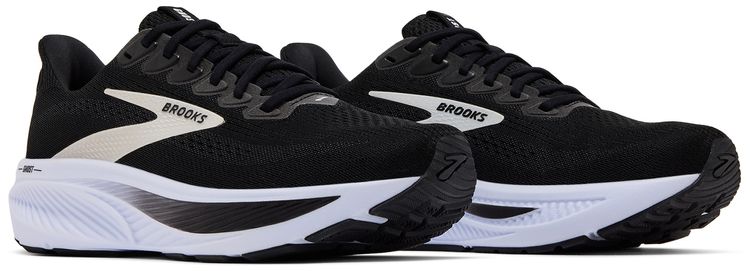 Brooks Ghost 17 Black Grey White