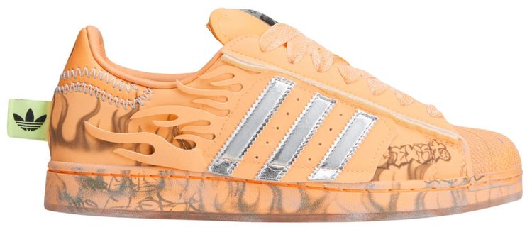 Hellstar x adidas Superstar Hazy Orange
