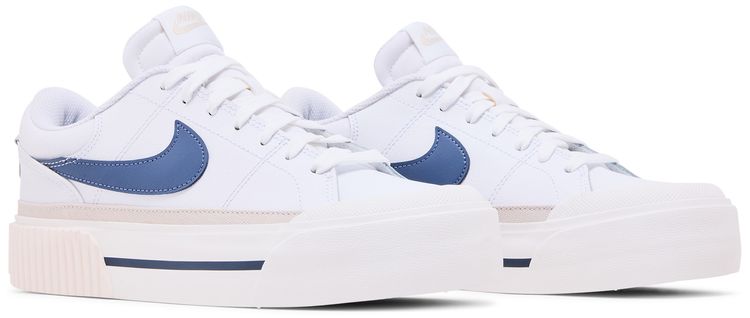 Nike Wmns Court Legacy Lift White Diffused Blue