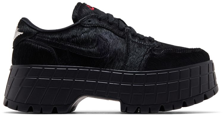 Wmns Air Jordan 1 Low Brooklyn Black Pony