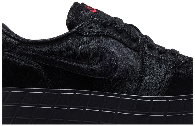 Wmns Air Jordan 1 Low Brooklyn Black Pony